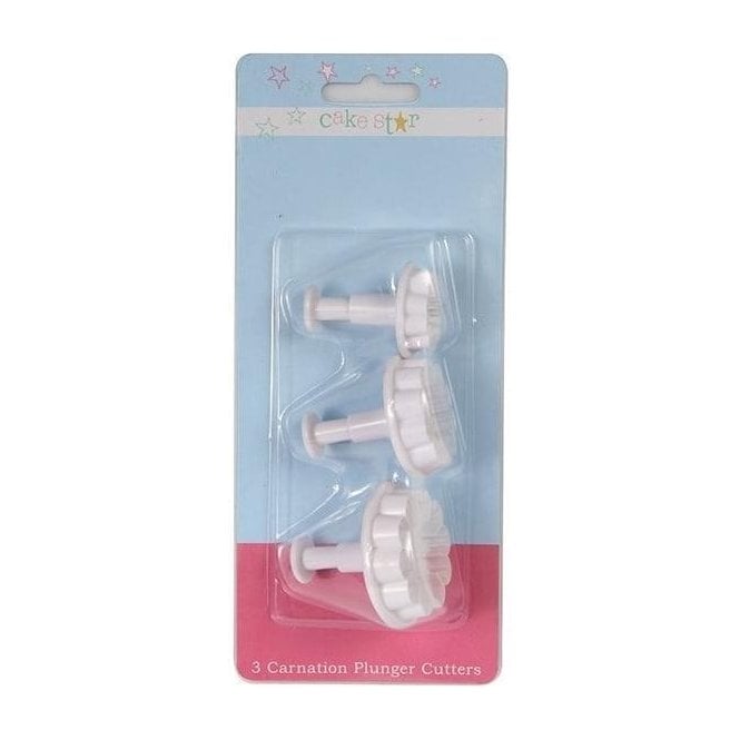 Cake Star Plunger Cutters - Carnation