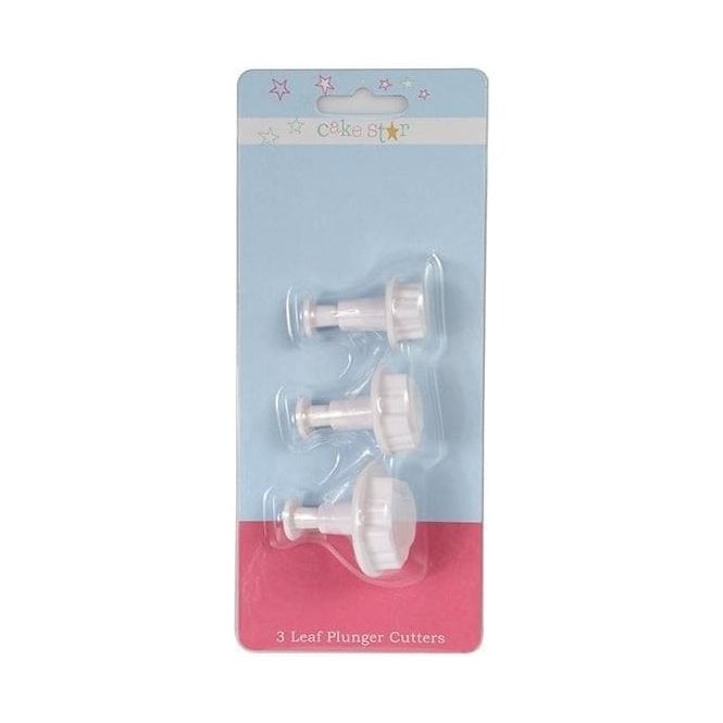 Cake Star Plunger Cutters - Leaf