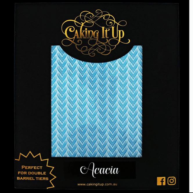 Caking It Up ACACIA - Cake Stencil by Karen Reeves