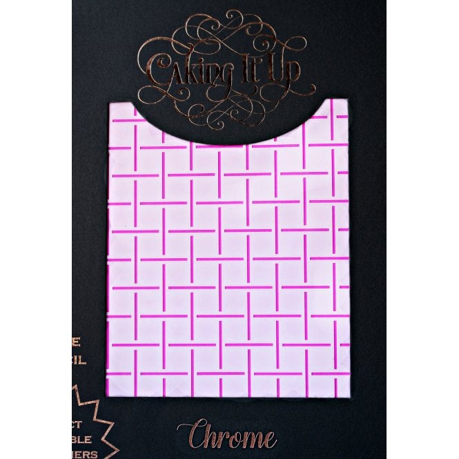Caking It Up CHROME - Cake Stencil by Karen Reeves