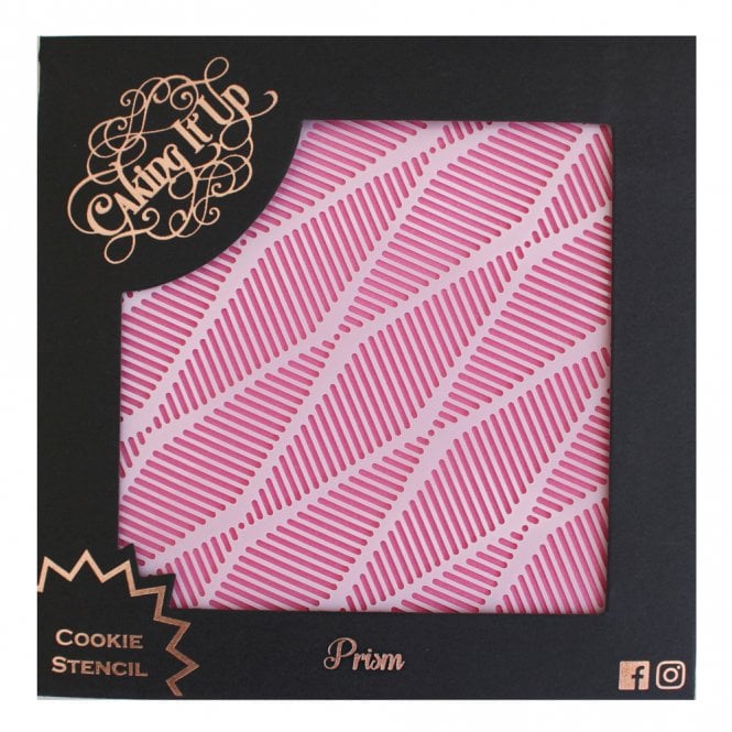 Caking It Up Cookie Stencil - Prism