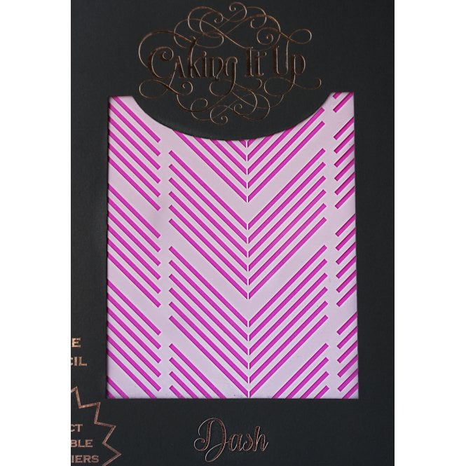 Caking It Up DASH - Cake Stencil by Karen Reeves