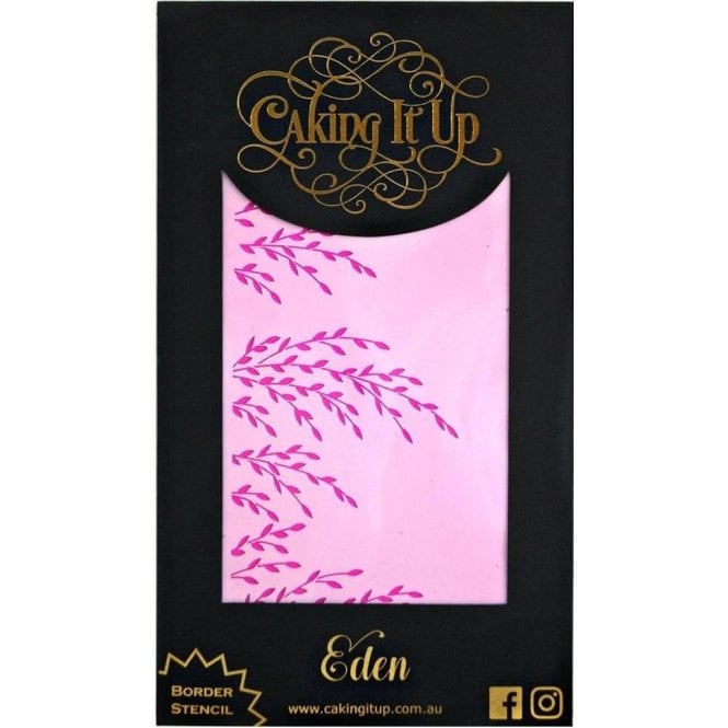 Caking It Up EDEN - Cake Stencil by Karen Reeves