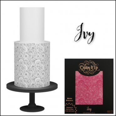 IVY Mesh Cake Stencil by Karen Reeves
