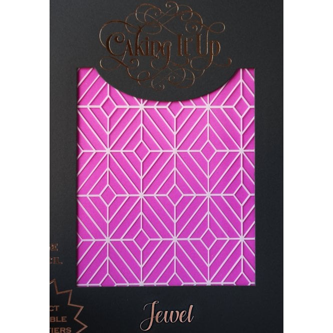 Caking It Up JEWEL - Cake Stencil by Karen Reeves