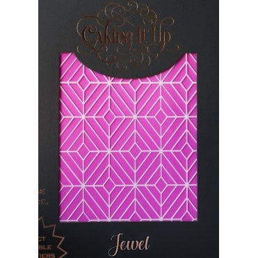 JEWEL - Cake Stencil by Karen Reeves