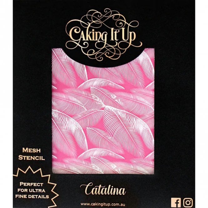 Caking It Up Mesh Stencil - Catalina