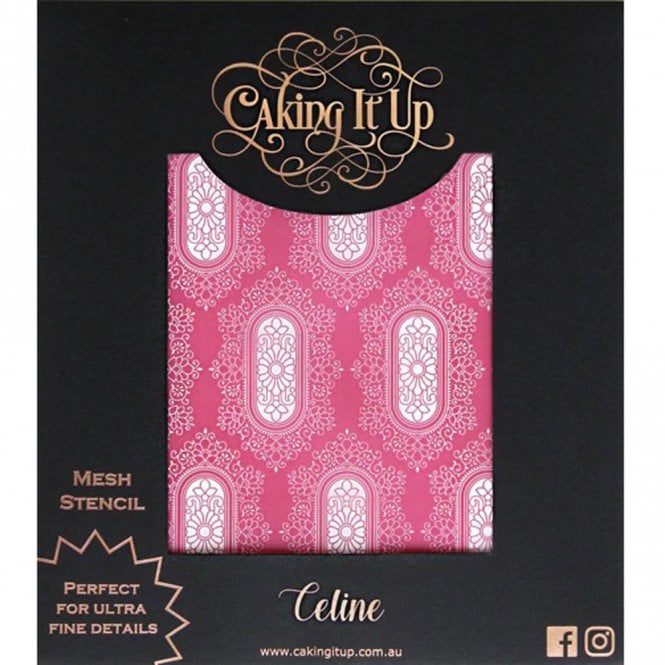Caking It Up Mesh Stencil - Celine
