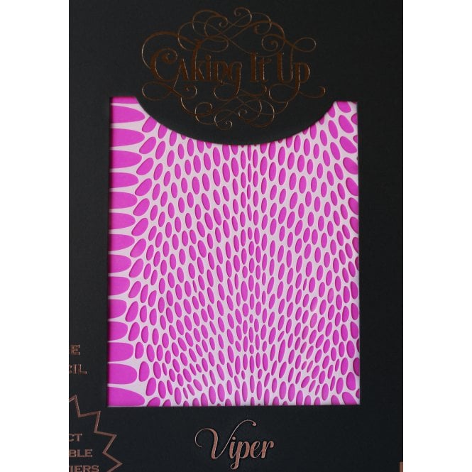 Caking It Up VIPER - Cake Stencil by Karen Reeves