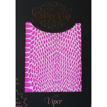 VIPER - Cake Stencil by Karen Reeves