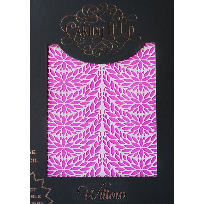 Caking It Up WILLOW - Cake Stencil by Karen Reeves