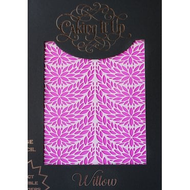 WILLOW - Cake Stencil by Karen Reeves