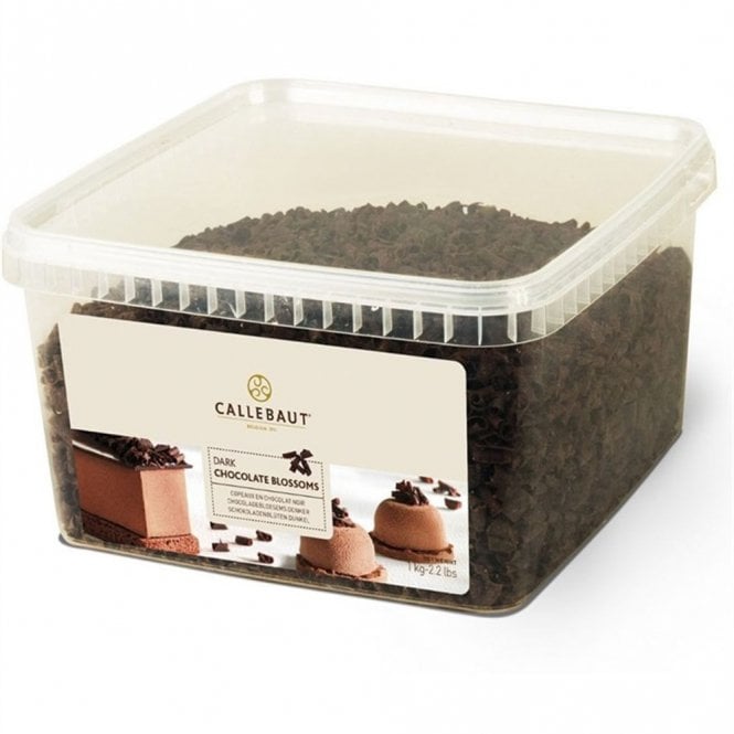 Callebaut Blossoms Dark Chocolate Flavoured Chocolate Shavings - 1kg
