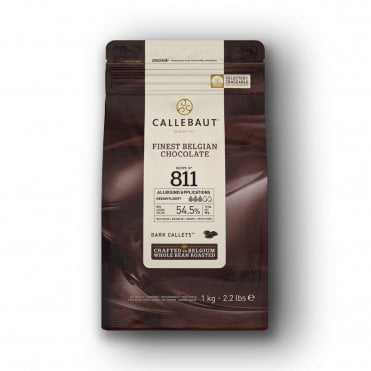 Callebaut Dark Couveture Chocolate Callets 54.5%