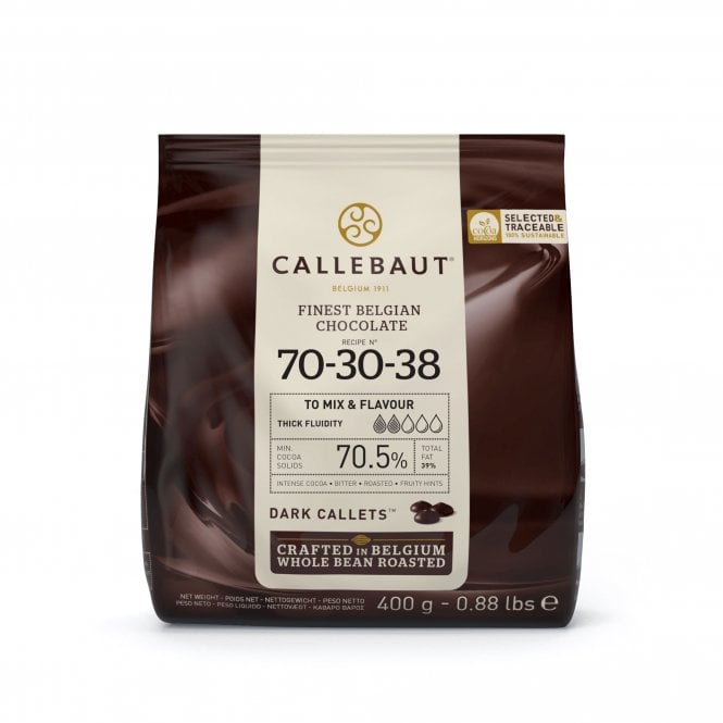 Callebaut Dark Couveture Chocolate Callets 70.5%