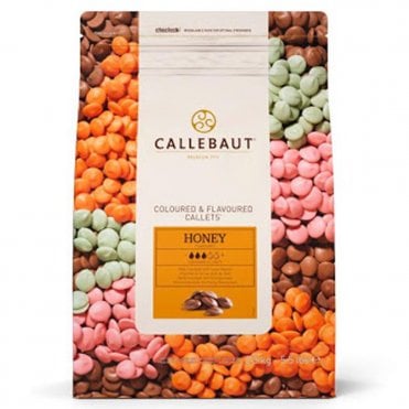 Callebaut Honey Milk Chocolate With Honey Callets - 2.5kg Best Before: 4/19/2025