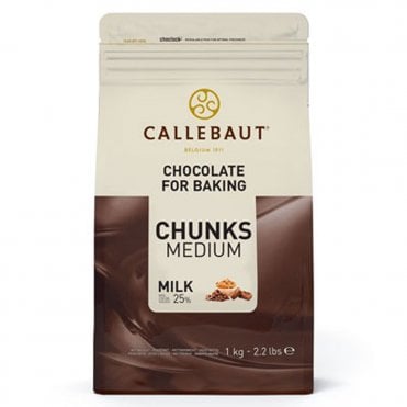 Callebaut Milk Chocolate Chunks For Baking