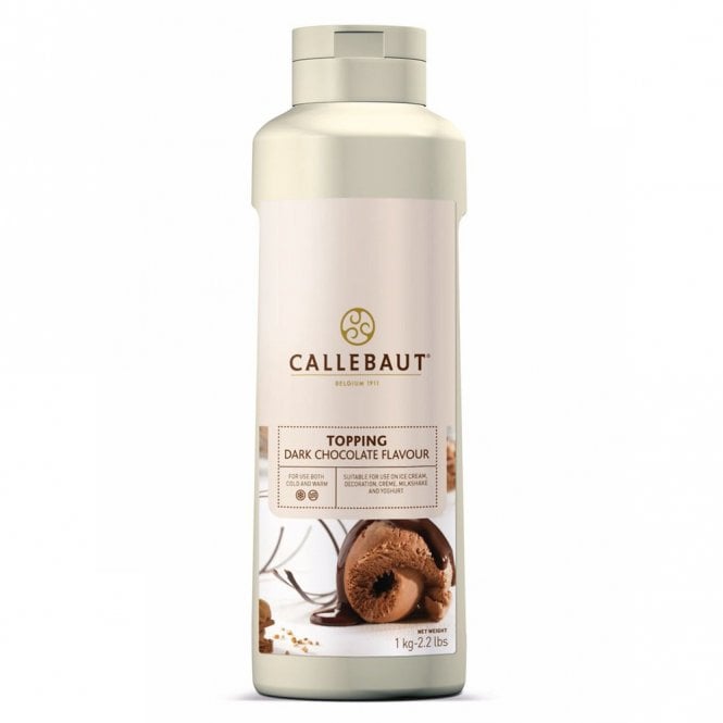 Callebaut Topping - Chocolate Dark - 1kg Best Before: 19/09/2025