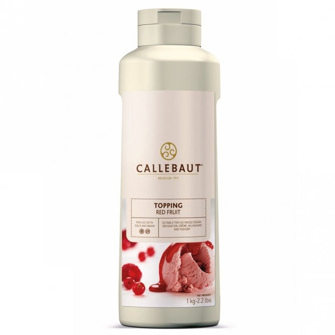 Callebaut Topping - Red Berry & Raspberry - 1kg