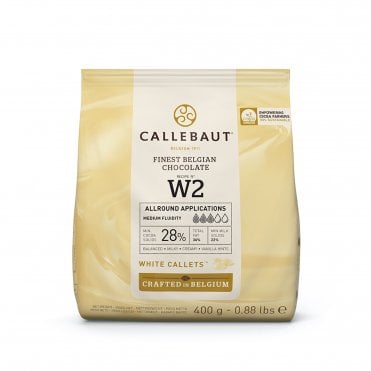 Callebaut White Chocolate Callets 28%