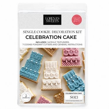 Celebration Cake Single Cookie Decoration Kit
