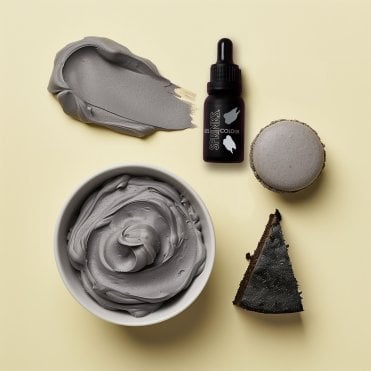CEMENT GREY - Professional Food Colouring Gel with Easy Dropper Bottle 15ml