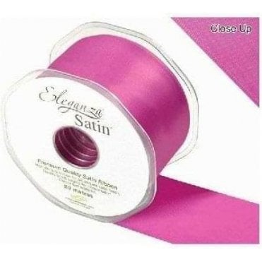 Cerise - Double Faced Satin Ribbon