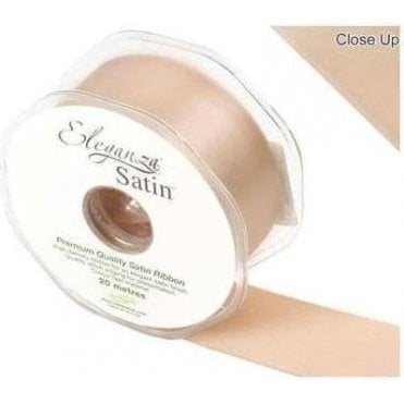 Champagne Gold - Double Faced Satin Ribbon