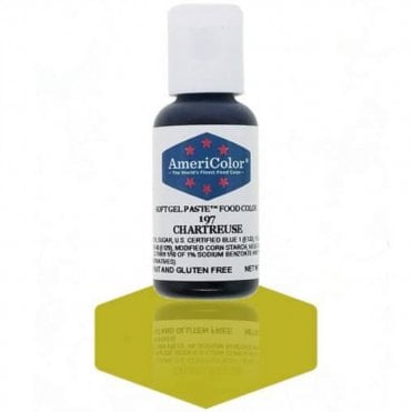 Chartreuse - Soft Gel Paste Food/Icing/Buttercream Colouring - 0.75oz / 21g