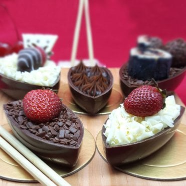 Chocolate Barca Small Bliss Chocolate Mold - 4 Cavity - Special Chocolate Mould