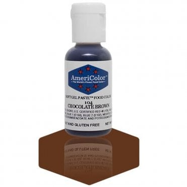 Chocolate Brown - Soft Gel Paste Food/Icing/Buttercream Colouring