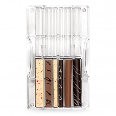 Chopsticks & Fingers - Polycarbonate Chocolate Moulds