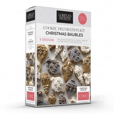 Christmas Baubles Cookie Decoration Kit