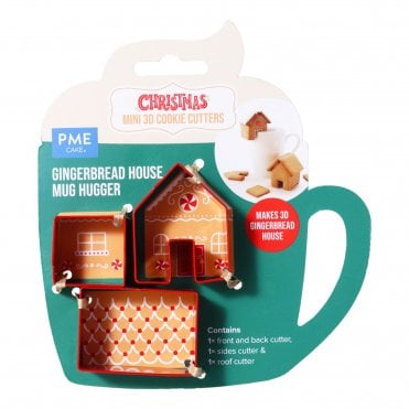 Christmas Cookie Cutters - Mini Gingerbread House - Mug Hug
