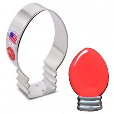 Christmas Light Bulb Cookie Cutter – Light Up the Holidays