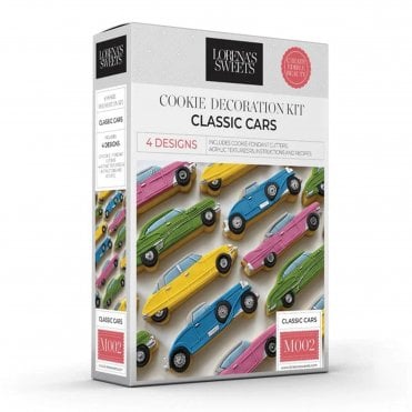 Classic Cars Cookie Decoration Kit