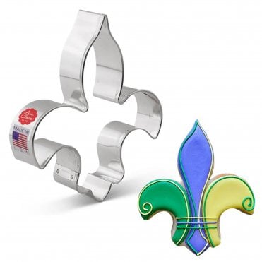 Classic Fleur de Lis Cookie Cutter – French Elegance for All