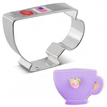 Classic Teacup Cookie Cutter – Sip and Savor Sweet Moments