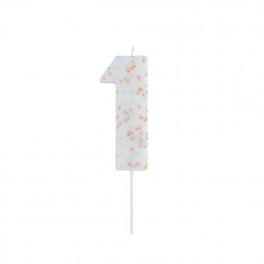 Hooty balloon Extra Large Sprinkle Candle