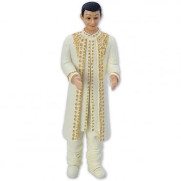 Inter changeable Asian Groom Cake Topper 150mm
