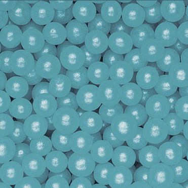 Club Green Pearlised Sugar Balls Blue 4mm