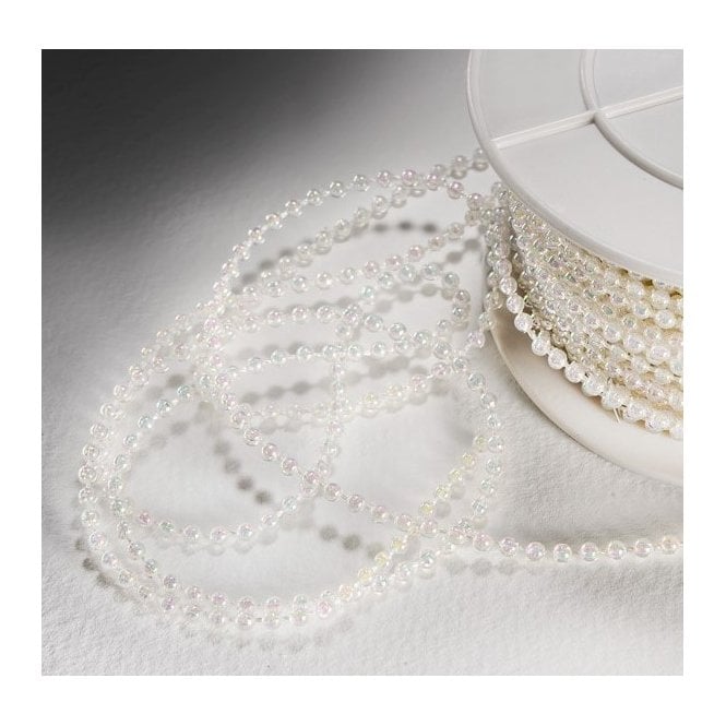 Club Green Pearls On Reel - Iridescent - 3mm x 25M