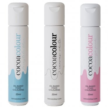 Cocoa Colours - Oil Based Food Colouring 20ml Best Before: Check Description