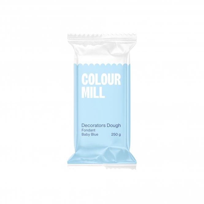 Colour Mill Baby Blue Decorators Dough Fondant - 250g