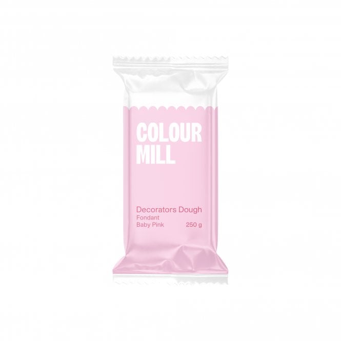 Colour Mill Baby Pink Decorators Dough Fondant - 250g