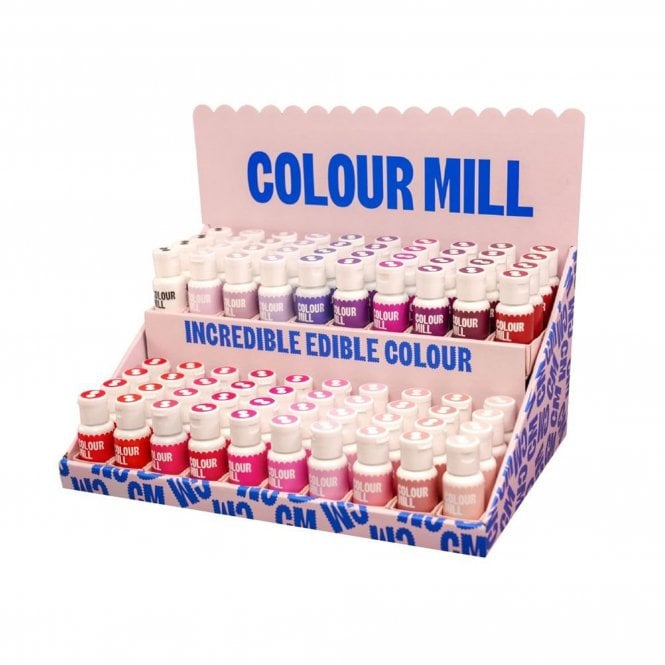 Colour Mill Cardboard Display Unit