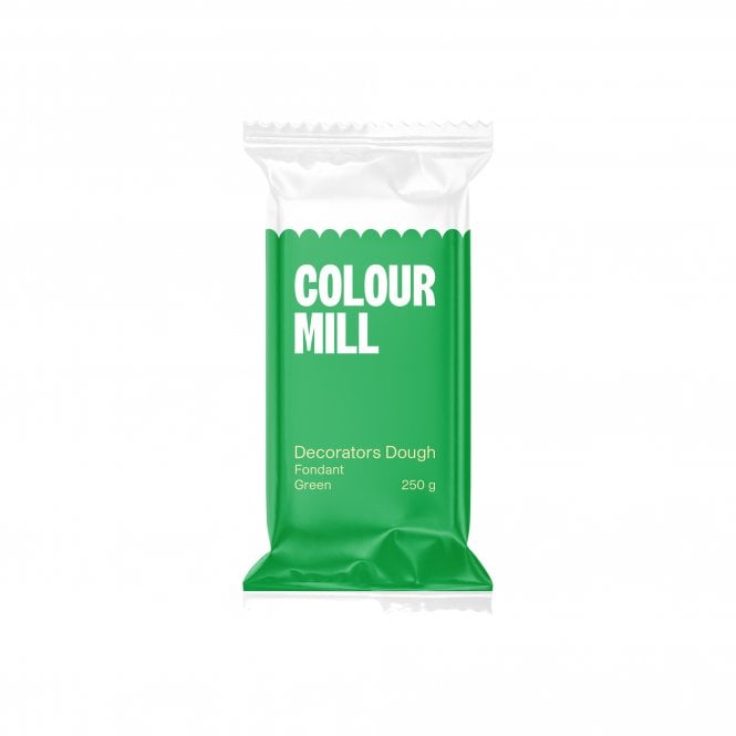 Colour Mill Green Decorators Dough Fondant - 250g