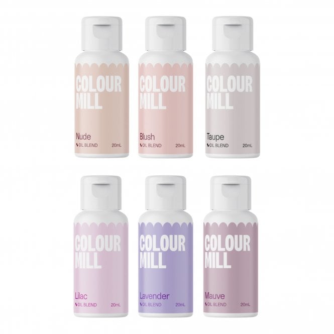 Colour Mill Next Generation Oil Based Food Colouring 20ml - Bridal Gift Pack Of 6