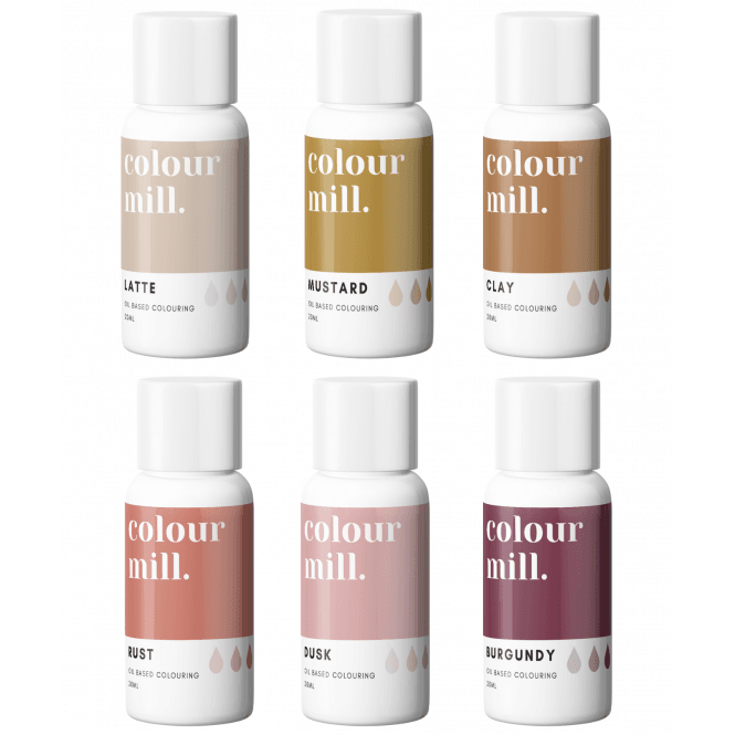 Colour Mill The Desert Collection - Oil Based Colouring - 6 Pack Set