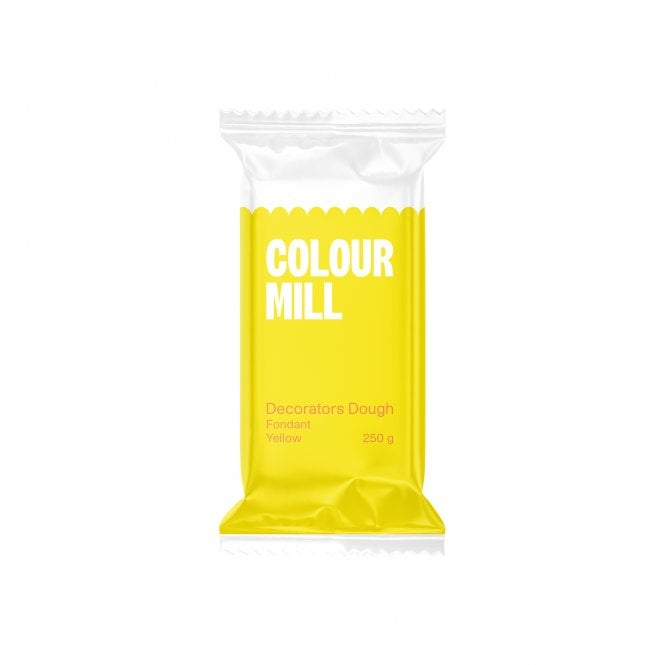 Colour Mill Yellow Decorators Dough Fondant - 250g